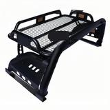 Universal Black Long Arm Roll Sports Bar with Grab Handle Steel