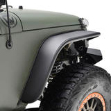 4X4 Offroad Parts Wide Body Fender Flares Black Rear Poison Spider For Wrangler JL/JK