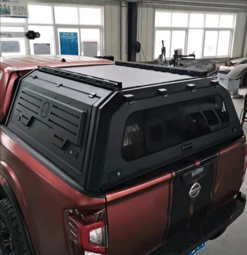 For F150 FT5.5 Customizable Black Steel UTE Tray and Canopy Camper fit for Offraod 4X4 Pickup