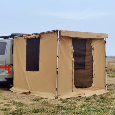Outdoor Camping Roof Tent Camper Extend Shelter Side Wall Room Vehicle Retractable Awning Compatible