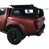 Canopy Camper 4X4 Pickup Truck Hardtop Steel Topper Camper 4x4 Truck Canopy with Break light and Int