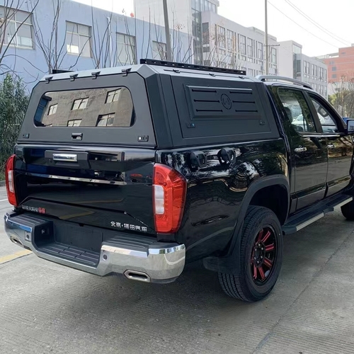 Customizable Hardtop Topper Canopy 4x4 Truck Tent Outdoor Steel Pickup Canopy For GMC 5.5FT