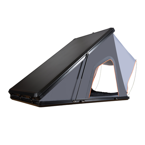 Outdoor Camping Car Triangle Roof Top Tent Aluminum Base Hard Shell Clamshell Rooftop Tent