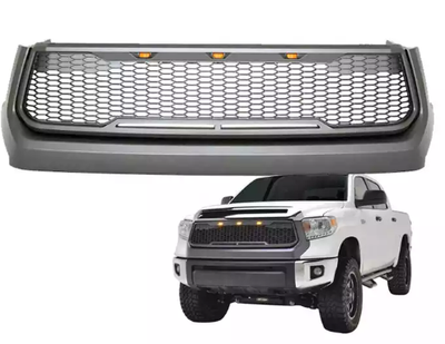 Front Hood Bumper Grille for Tundra Grill 2014 to 2020 with Led Offroad 4x4 Auto Parts