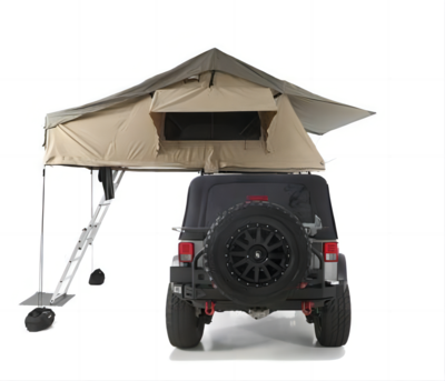 Extended version Customized Waterproof Camping Soft Shell Roof Top Tent 4x4 offroad Portable Camping