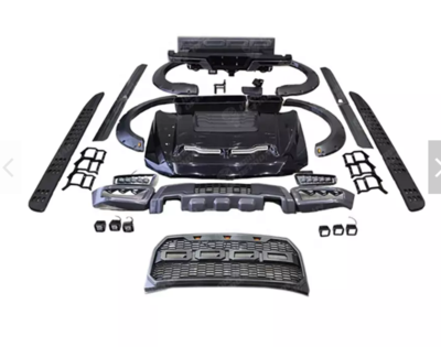 Car Exterior Accessories Whole Set of Conversion Body Kit Bumper Grille Facelift Fender Flare Ho