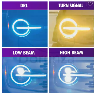 Auto Parts LED HEAD LAMP HEAD LIGHT For FORD For Bronco 2020- Colorful RGB Headlight