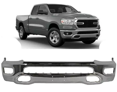 Exterior Accessories Chrome Front Bumper for Ram 1500 2019+ Pickup New Body Style