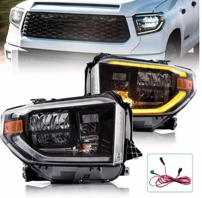 Pickup Car Accessories LED Headlights Lamp For Tundra 2014-2020