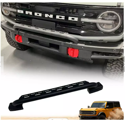 4x4 Off Road Front Bumper Front Lip Bull Bar for Ford Bronco 2021+ Accessories 2 Doors 4 Doors