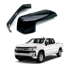 Car Rearview Mirror Side Mirrors Cover Trim Decor For 2019 2020 Chevrolet Silverado 1500
